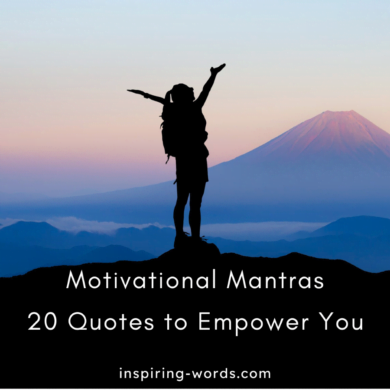 Read more about the article Motivational Mantras: 20 Quotes to Empower You
